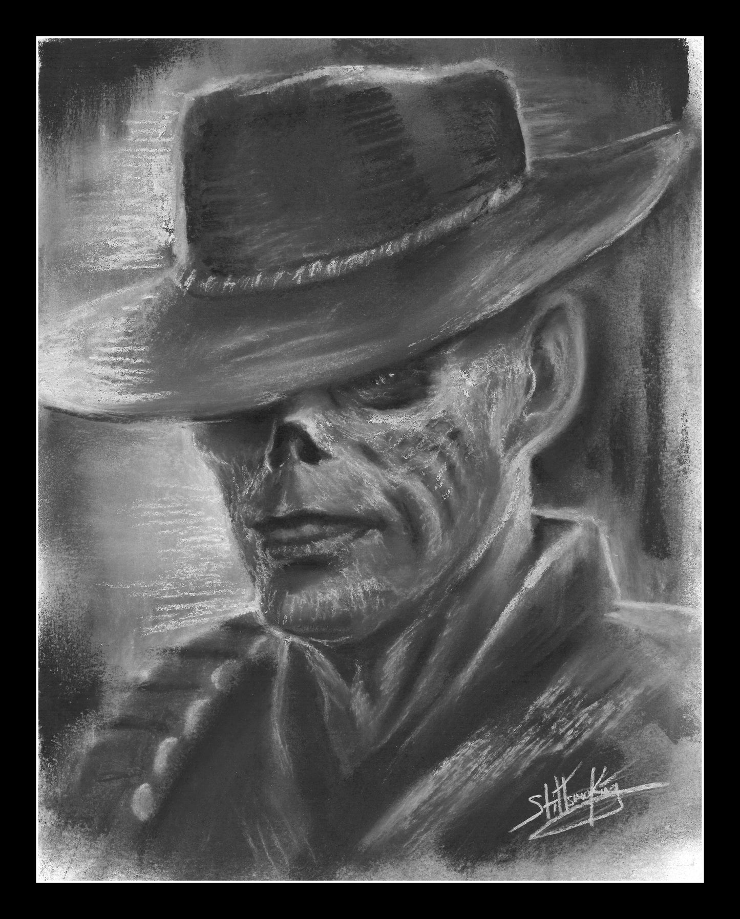 Fallout - Ghoul Art Print by Anastasia Stillsmoking