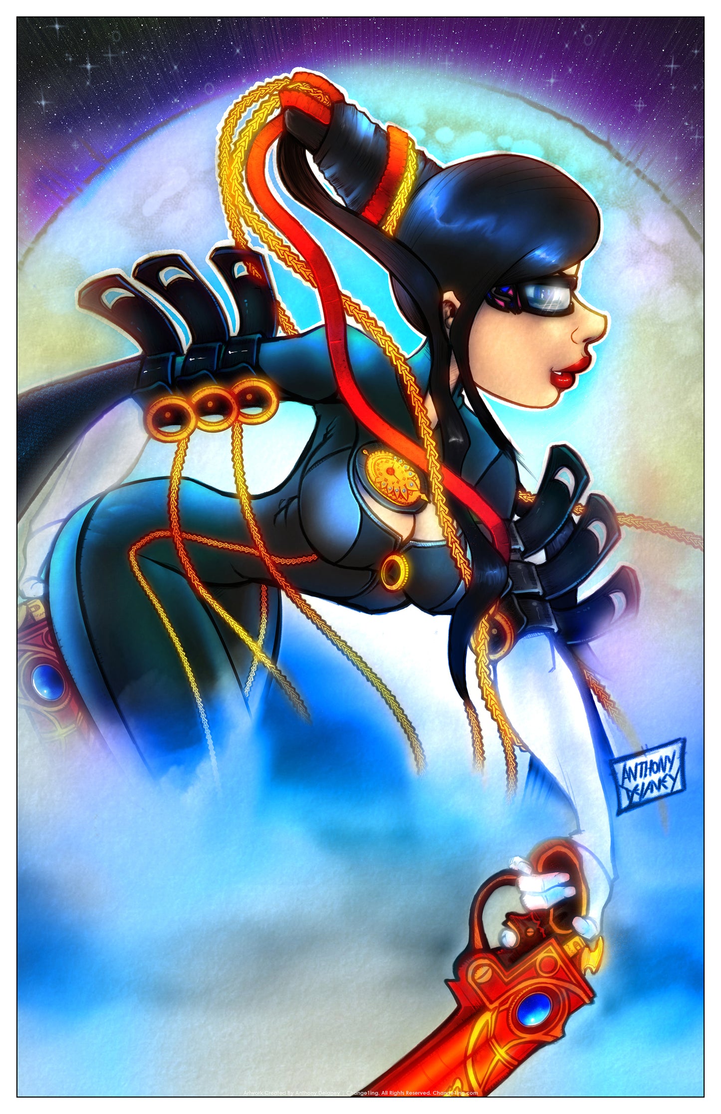 Bayonetta Art Print