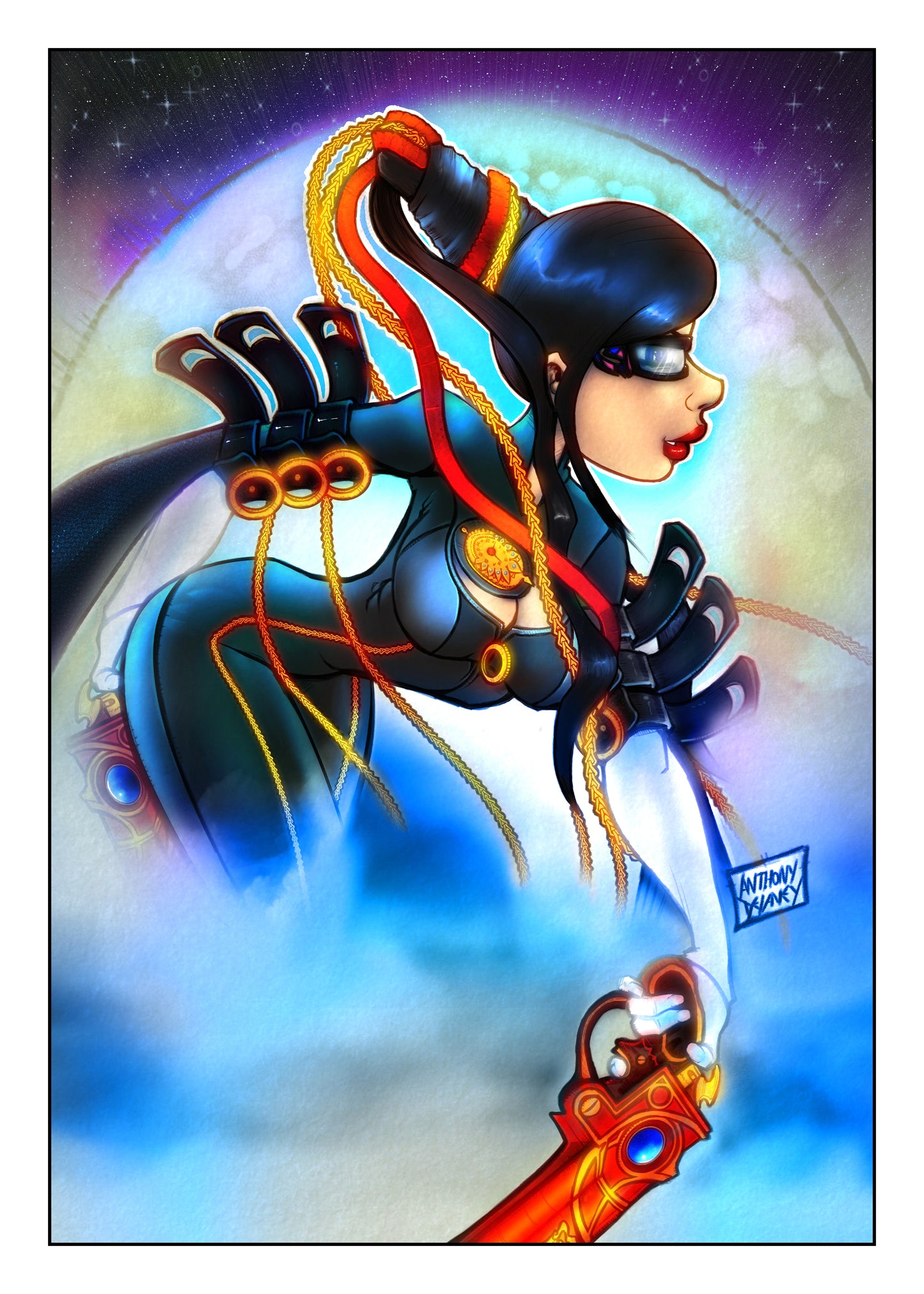 Bayonetta Art Print