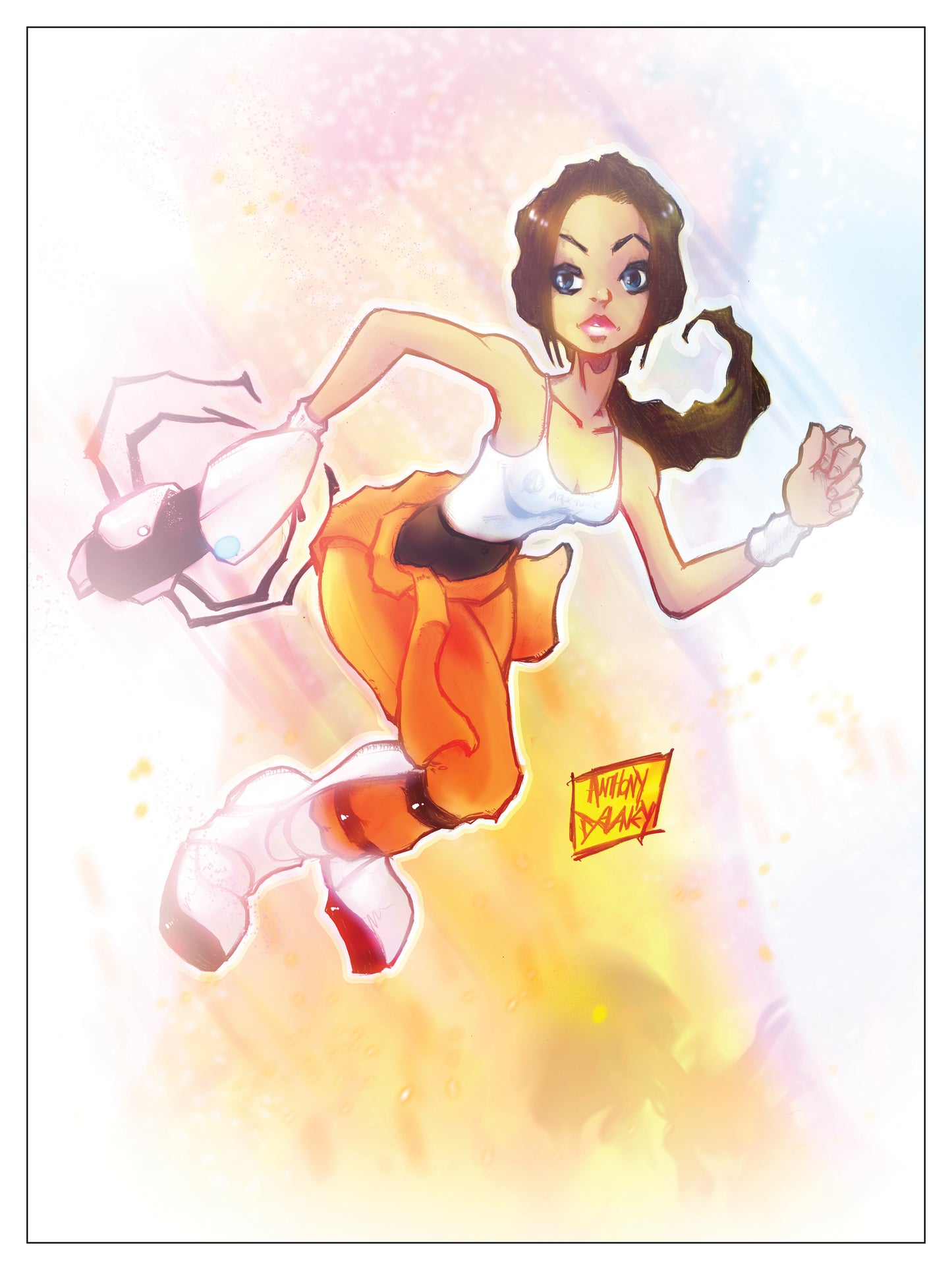 Chell Art Print