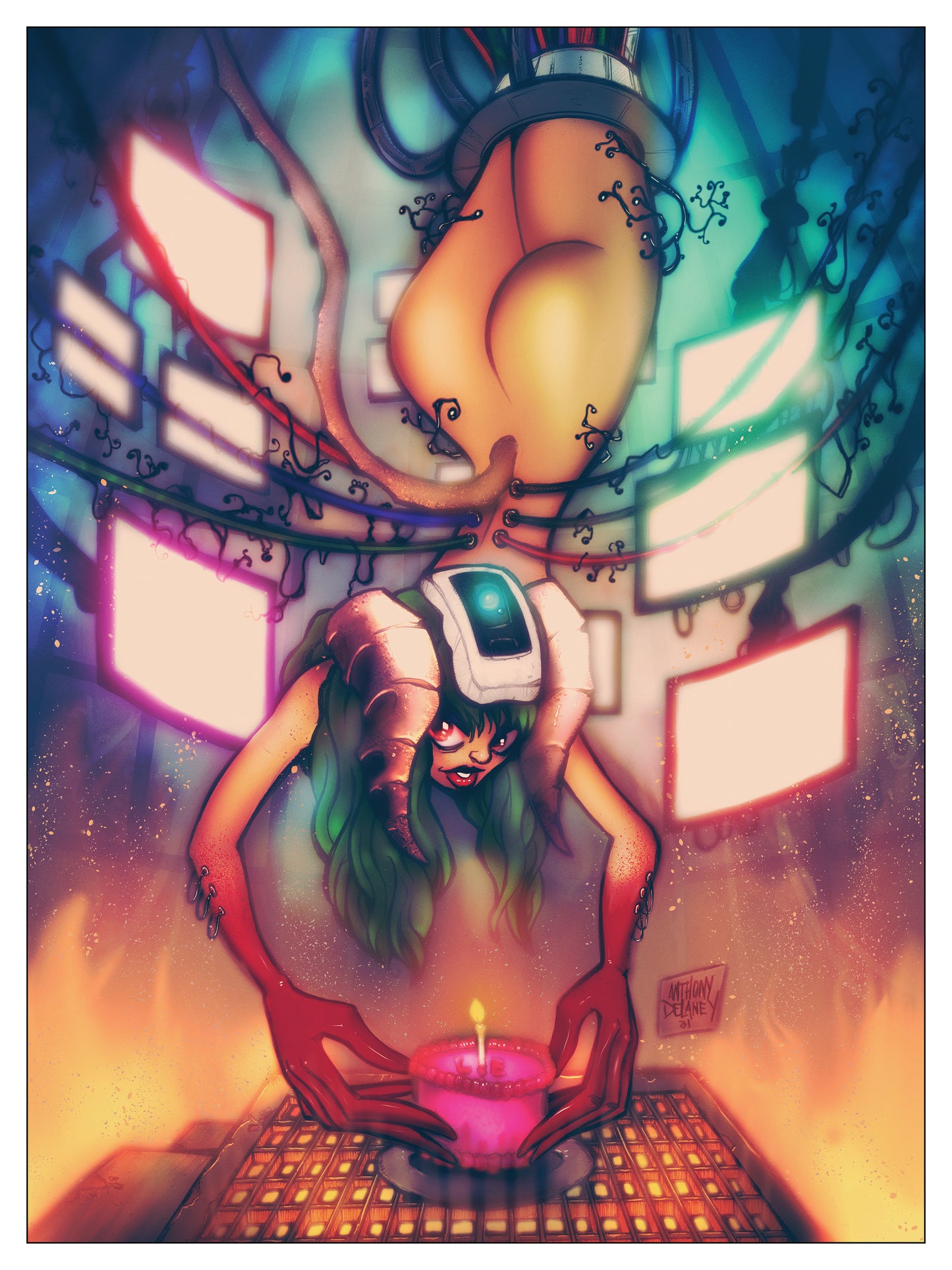 The Changeling CHANGEL.I.N.G. Art Print