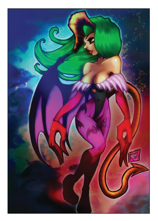 The Changeling Night Warrior Art Print