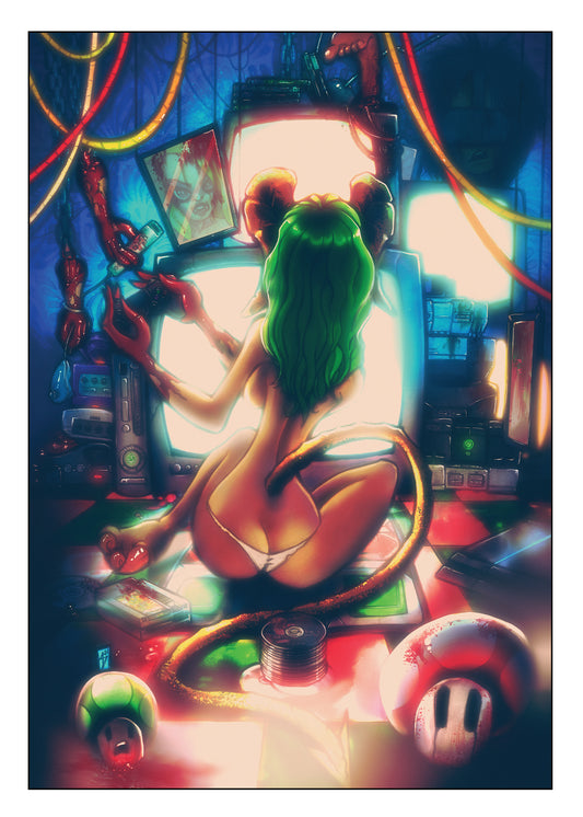 The Changeling Press Start Art Print