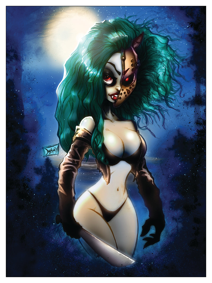 The Changeling Friday the 13th Cosplay Art Print